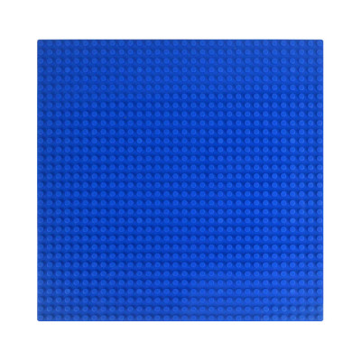 Строительная пластина 25,5х25,5 см синяя