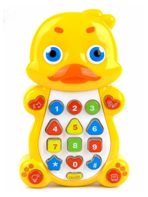 Обучающий детский смартфон Play Smart «Утёнок» с цветной проекцией, светом и звуком
